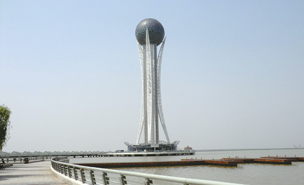 西太湖觀測(cè)塔實(shí)景圖